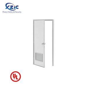 Núcleo hueco de metal de acero de una sola hoja de puerta exterior de edificio - Product Image 4