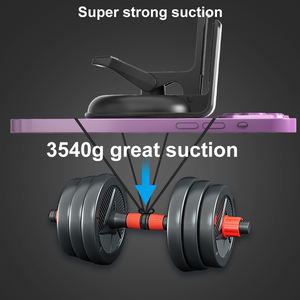 15W 3 en 1 soporte magnético teléfono <span class=keywords><strong>celular</strong></span> <span class=keywords><strong>cargador</strong></span> <span class=keywords><strong>de</strong></span> coche soporte <span class=keywords><strong>para</strong></span> teléfono inteligente soporte móvil magnético con carga inalámbrica <span class=keywords><strong>para</strong></span> iPhone - Product Image 5