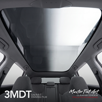 Película de Vidrio Inteligente 3MDT con Tinte Conmutable para Ventanas de Auto HiPhi, 99% UV, 60% IR, Atenuación Eléctrica, Fabricante de Lujo Astrace, 10mil de Grosor, 5+