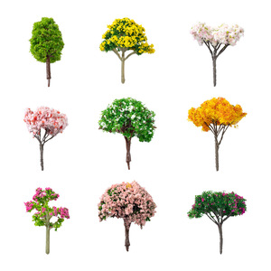 Mini Árbol Artificial de Sakura, Modelo de Micro Paisaje, Adorno Multicolor, Árbol de Flores en Miniatura, DIY, Terrario de Musgo, Jardín de Hadas, Bonsái - Product Image 5