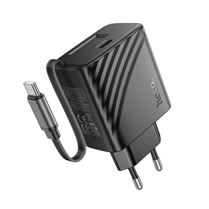 ที่ชาร์จ PD20W เต็ม N57 (2C) พร้อมสายยืดหดได้ (EU) เหมาะสำหรับแท็บเล็ตโทรศัพท์แอนดรอยด์ PD20W/30W อะแดปเตอร์<span class=keywords><strong>ชาร์จ</strong></span>เร็ว - Product Image 1