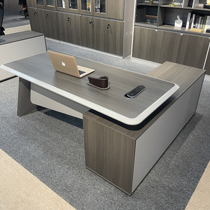 Bàn văn phòng điều hành tối giản hiện đại Thiết kế sang trọng hiện đại với vật liệu chất lượng cao bền cho sử dụng văn phòng - Product Image 3