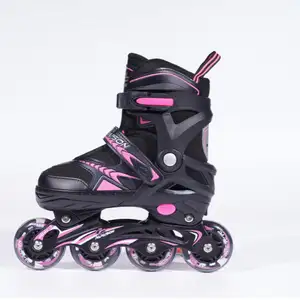 Set combinato skate in linea XL size PU non lampeggiante ruota ha rapporto CE