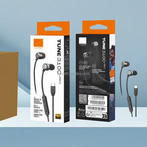 <span class=keywords><strong>Écouteurs</strong></span> intra-auriculaires <span class=keywords><strong>filaires</strong></span> stéréo haute fidélité TUNE 310C avec microphone, connectivité Type-C, embouts d'oreille souples pour un confort durable - Product Image 5