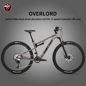 Bicicleta de Montaña de Fibra de Carbono de 12 Velocidades para M6100 con Frenos de Disco Dobles, Suspensión Trasera, Cross-Country (Ruedas de 27.5/29 Pulgadas) Zxc-300 Fibra de Carbono - Product Image 2