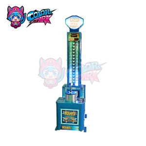 Máquina de Juego Arcade de Monedas con Diseño Novedoso de Cohete y Martillo para Prueba de Fuerza, con Boletos de Lotería, para Parques de Diversiones Coloridos - Product Image 3