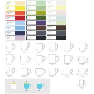 Mug en céramique Pantone, merchandising personnalisé - Product Image 2