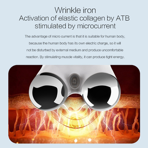 Appareil de beauté à domicile, appareil facial micro-courant anti-rides portable, lifting du visage en V et resserrement de la peau, technologie microsculpt. - Product Image 4