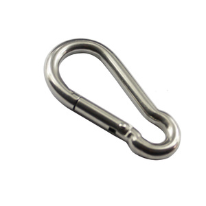 Mousqueton à ressort robuste en <span class=keywords><strong>acier</strong></span> <span class=keywords><strong>inoxydable</strong></span> 304/316 avec anse pour équipement d'escalade et d'alpinisme en extérieur - Product Image 2
