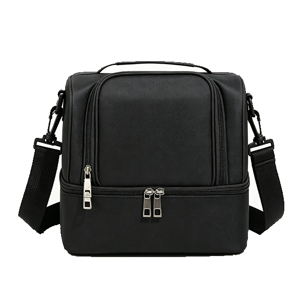 Large Capacity Double Deck Insulated Lunch Bag