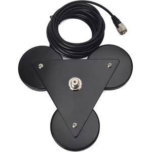 Support de base magnétique 390 avec câble <span class=keywords><strong>coaxial</strong></span> RG58 de 4m connecteur UHF-femelle pour émetteur-récepteur mobile de véhicule <span class=keywords><strong>CB</strong></span> - Product Image 3