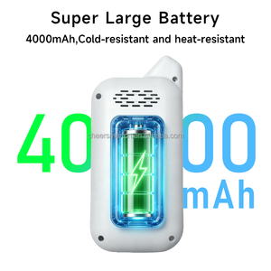 แบตเตอรี่ ChiWay 4000mAh อินเตอร์คอม AI ปรับแต่งได้ รองรับการระบุตำแหน่ง ซิม 4G อินเตอร์คอมอัจฉริยะ AI Wi-Fi อินเตอร์คอมพกพาแบบ Wi-Fi วอล์คกี้ทอล์คกี้ - Product Image 2