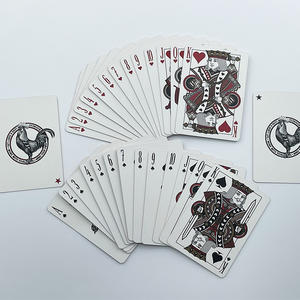 Toptan yüksek kalite özel kişiselleştirilmiş oyun kart oyunu özel Logo Poker oyun kartları satış - Product Image 6