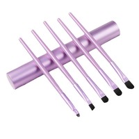 Hot Barrel 5-teiliges Make-up Pinsel Set Tragbares Make-up Puder Rouge Foundation Make-up Pinsel Lidschatten Pinsel Werkzeug