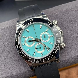 Montre homme classique multifonctionnelle de luxe en acier inoxydable 304L à trois aiguilles, design de marque, livraison directe - Product Image 2
