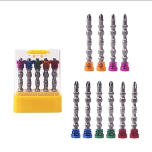 Juego de Puntas de <span class=keywords><strong>Destornillador</strong></span> de Acero S2, Kit de Brocas Magnéticas para Reparaciones del Hogar, Bricolaje, Electrónica, Computadoras Portátiles, Muebles y Herramientas Domésticas - Product Image 1