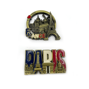 מקרר פריז מגנט אמנות אוסף שמח תיירות מזכרות מקרר חדר לקשט חדר לקשט - Product Image 4