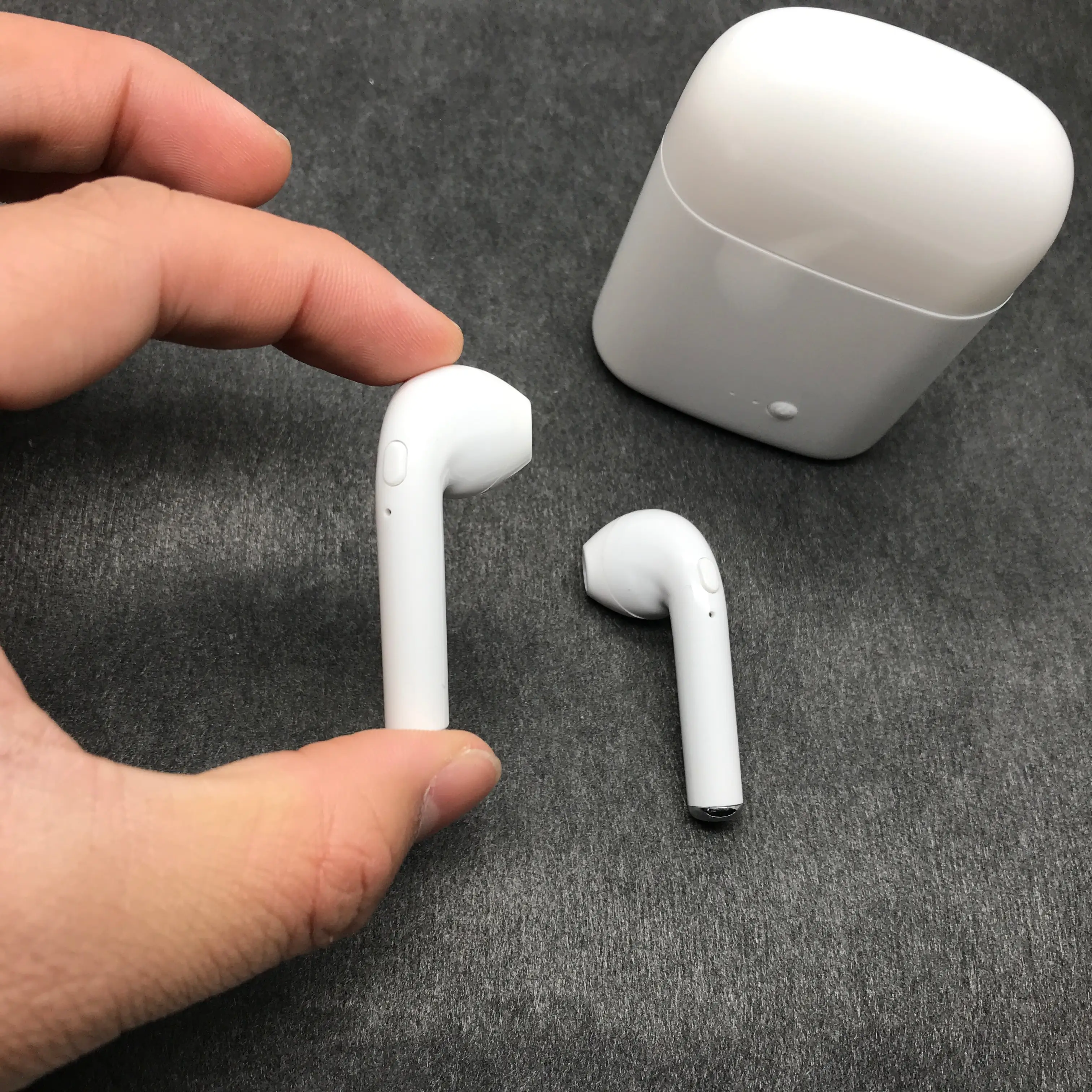ABS blanco manos libres auricular Bluetooth comunicación inalámbrica y <span class=keywords><strong>de</strong></span> medios portátil uso auricular Bluetooth inalámbrico