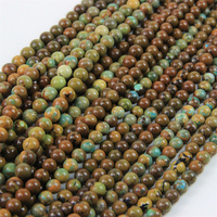Haute Qualité Véritable PASIRLEY Marque Hubei Turquoise Perles Lisse Lâche Ovale Coupe Pierres Précieuses Tiers Certifié pour Bijoux