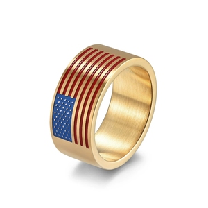 Anello da Uomo Personalizzato in Acciaio Inossidabile Placcato <span class=keywords><strong>Oro</strong></span> con <span class=keywords><strong>Leone</strong></span> Inciso al Laser, Stile Classico e Trendy Hip-hop, Regalo alla Moda - Product Image 4