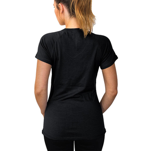 Vente en gros de t-shirts pour femmes, impression graphique personnalisée, t-shirts décontractés pour femmes, vêtements de sport, t-shirt 100% polyester - Product Image 4