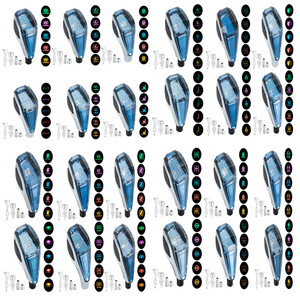 Sélecteur de vitesse de pommeau de levier de vitesse en cristal LED changement de couleur avec engrenage convient à la plupart des voitures à transmission automatique et manuelle - Product Image 5