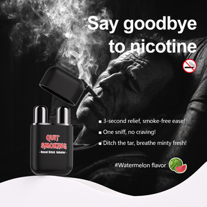 Inhalador Nasal de Aceites Esenciales Naturales y Seguros para Dejar de Fumar, Alivio Herbal de Aromaterapia para los Antojos de Fumar - Product Image 3