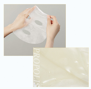 Nueva llegada: Mascarilla suave JMsolution Honey Luminous Royal Propolis Oil con 3 péptidos, hecha en Corea, envío desde Corea, para mujeres, todo tipo de piel, 10 unidades. - Product Image 6