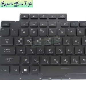 Kr Koreaanse Rgb Verlicht Laptop Toetsenbord Voor Asus Rog Strix Litteken Iii G531 G531gd G531gv <span class=keywords><strong>G512</strong></span> G512lu Toetsenbord 0knr0-4614ko11 - Product Image 4