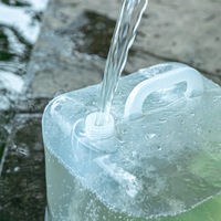 Bouteille d'eau pliable 5l 10l 15l 20l, conteneur d'eau pliable, sac d'eau pour la survie en plein air, le camping