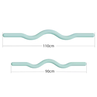 Nouvel ensemble d'haltères en silicone, barre de musculation, anneau lesté, fournitures de yoga et d'haltérophilie, haltères en silicone pour usage commercial et entraînement complet du corps