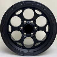 JWYC Nouvelles jantes en alliage forgé 16-20 pouces noir mat 4x100/5x114.3 compatibles avec les véhicules tout-terrain 4x4, adaptées pour Toyota Tacoma et Land Cruiser