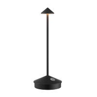 Vente chaude Rechargeable En Aluminium LED Lampe De Table pour Café Restaurant Décor Salon Veilleuse avec E26 Ampoule Base