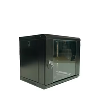Armoire réseau, rack de serveur 19 pouces, montage mural, 6U, 9U, 12U, en acier laminé à froid SPCC, pour centre de données, bureau
