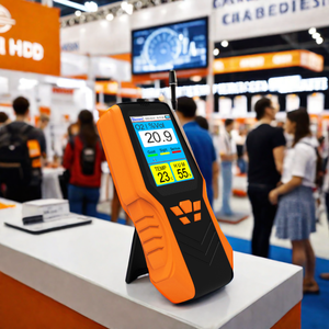 Monitor Profissional De Qualidade Do Ar De Oxigênio Com Sensor De Eletroquímica Detector De Umidade De Temperatura Analisador De Oxigênio Do Medidor De Gás O2 - Product Image 4