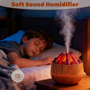 Humidificateur d'air électrique portable Volcano, diffuseur d'huiles essentielles à brume froide USB avec veilleuse pour la maison et l'hôtel, aromathérapie - Product Image 2