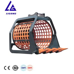Seau d'écran hydraulique pour le travail à domicile de seau de tamis de sol de la <span class=keywords><strong>mini</strong></span> excavatrice 1-3 tonnes - Product Image 2