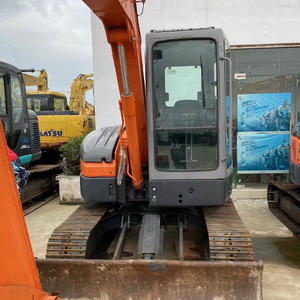 Excavatrice Hitachi ZX55 d'occasion du Japon Mini pelleteuse à basse heure d'origine - Product Image 5