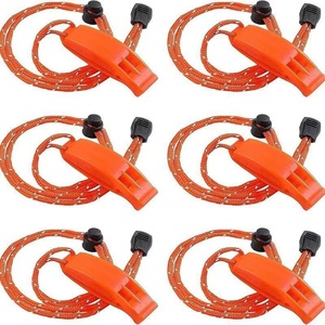Silbato de Supervivencia de Emergencia para Exteriores de Doble Frecuencia con Diseño Curvo, Tono de Alta Frecuencia, Material Plástico - Product Image 3