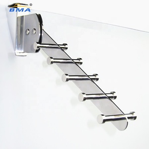 Giá Treo Áo Khoác Gấp Gọn Bằng Thép Không Gỉ Móc Trên Cửa Nhà Giá Treo Quần Áo Gắn Tường Gấp Gọn Có Cánh Tay Xoay - Product Image 3