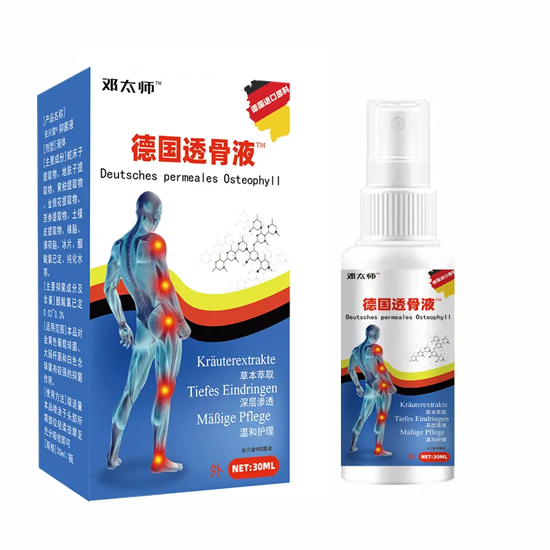 Joint Pain Relief Organic Rapid Treatment Knee 100ml Pain Relief Spray Soothing Muscle Relief Pain Sprayer