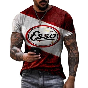 T-Shirt Moderna da Uomo, Stampa Digitale Alla Moda, Abbigliamento Streetwear, Vendita Diretta dalla Fabbrica - Product Image 1