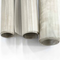Maille métallique tissée en acier inoxydable 304, 200 mailles, à trous carrés, antirouille, pour tamisage de farine, filtre solide, efficacité de 99%
