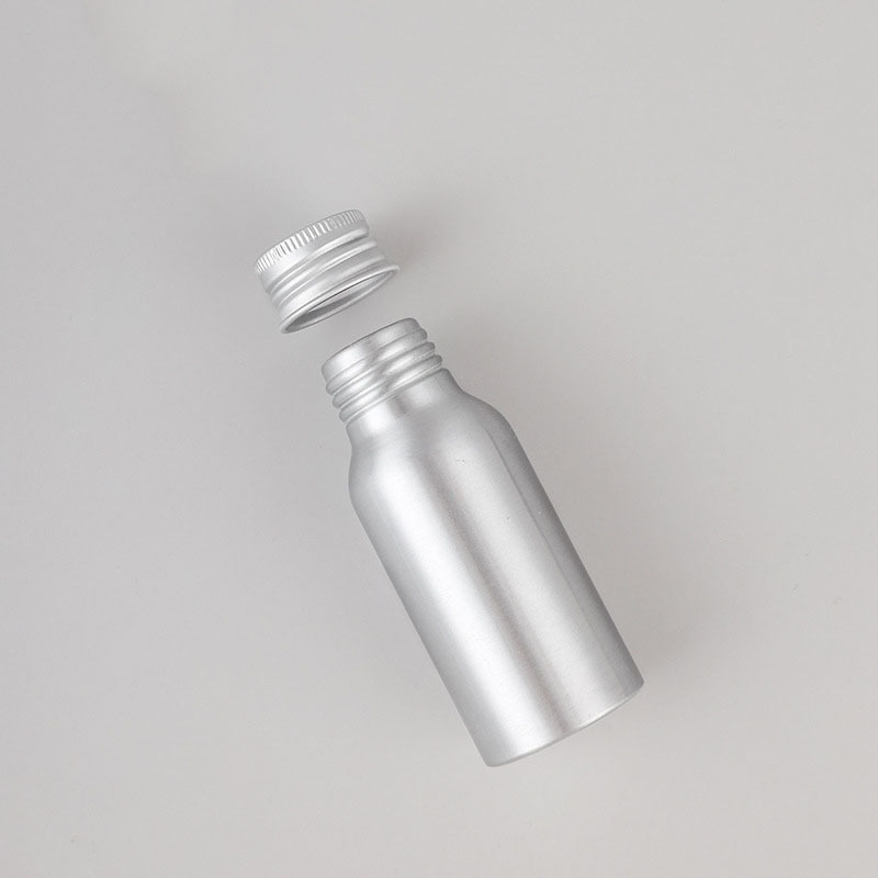 60ml Aluminum Bottles With Silver Metal