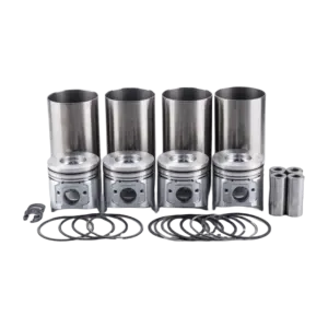 Original Quality IZUMI 4LE2 for ISUZU 4 Cylinder Liner Kit Excavator Parts 85mm for diameter 8-97141208-0 for Piston ring