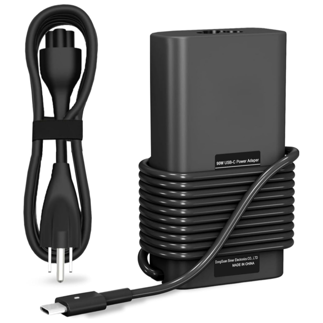 USB Type C Laptop Charger for Dell XPS 13 Precision 3540 Latitude 3400,3500, 5289,5300 2in1 20V 4.5A 90W Type C