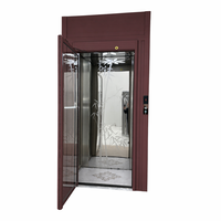 Ascenseur hydraulique résidentiel personnalisé pour 2 à 4 étages, ascenseur moderne pour appartement et villa