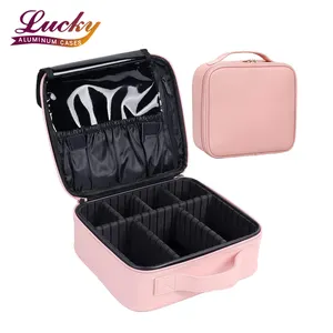 Maquiagem Profissional Caso Cosmetic Train Bag Organizador Portátil Viagem Artista Armazenamento Saco De Maquiagem para Produtos De Maquiagem