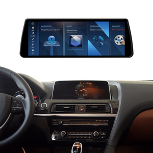 6 Series F06 12,3 pulgadas Android pantalla táctil navegación GPS WIFI Carplay Android Auto Audio estéreo coche REPRODUCTOR DE DVD para Bmw - Product Image 1