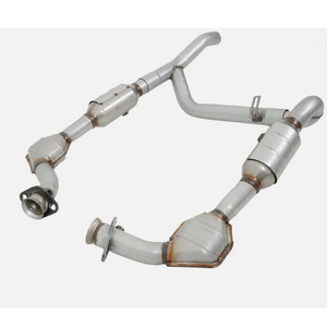 Convertisseur catalytique robuste en acier inoxydable pour voiture, ensemble gauche et droit, compatible avec <span class=keywords><strong>Ford</strong></span> F150 4.6L 4WD <span class=keywords><strong>Performance</strong></span> 01-03 - Product Image 2